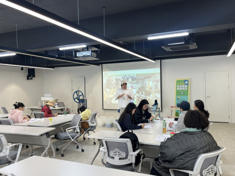 ‘도시재생 현장학교 in 오룡지구’ 2회차 교육 모습