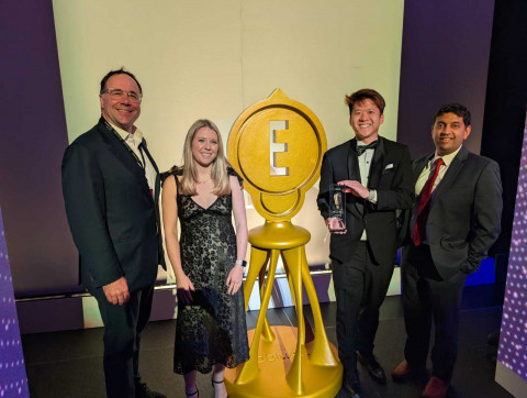 Gradiant’s Anurag Bajpayee, Steven Lam, Katie Dobbins, and Mark Danchak receive 2025 Edison Gold Awa