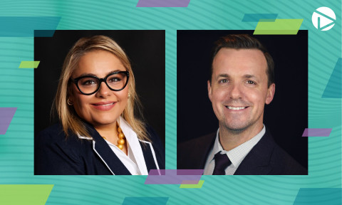 Jasmine Saba (left) has been appointed Sr. Vice President of Strategic Relationships. Josh Blacker (