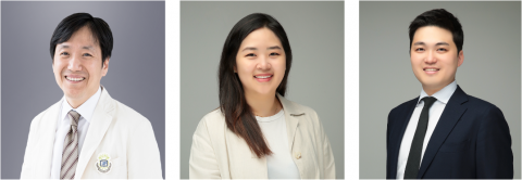 왼쪽부터 서울성모병원 주지현 교수, 가톨릭대학교 임예리 교수, 입셀 남유준 박사