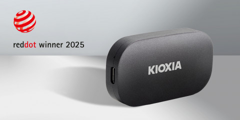 Red Dot Design Award Winner: Kioxia’s EXCERIA PLUS G2 Portable SSD Series