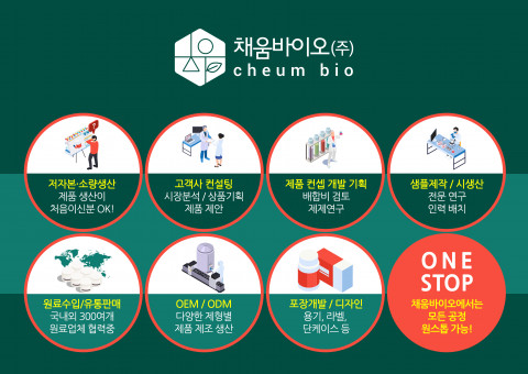 채움바이오 원스톱 제조 시스템