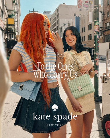 kate spade new york’s Newest Campaign Starring Ice Spice and Charli D’Amelio Celebrates Those Who Friend Fiercely