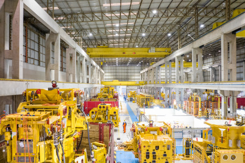 The SLB OneSubsea facility in Taubaté, Brazil.