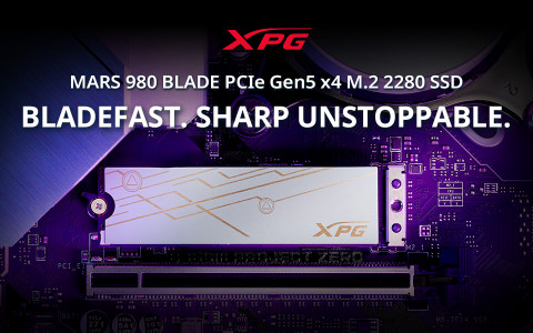 ADATA XPG MARS 980 BLADE M.2 NVMe(사진=파인인포)