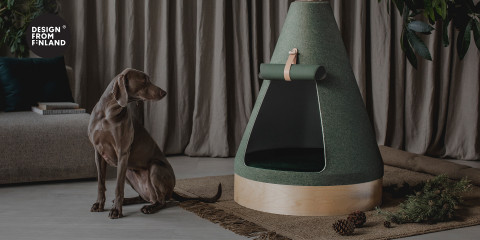 B-SPACE, a dog house designed with high quality materials and technologies for large-sized dogs