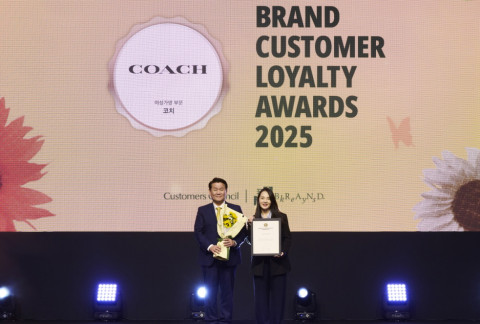 코치 ‘2025 브랜드 고객충성도 대상’ 여성 가방 부문 1위 수상(사진: Coach)