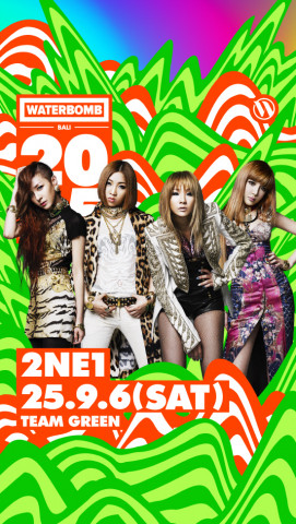 WATERBOMB BALI 2025 2NE1 poster