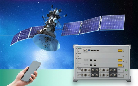 MT8000A로 위성 기반 비지상파 네트워크(NTN) 통신을 지원하는 5G NR NTN 장비의 기능 평가