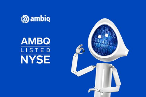 엠빅의 주식은 2025년 7월 30일(미국 동부 시간 기준)부터 뉴욕증권거래소(NYSE)에서 ‘AMBQ’라는 종목 코드로 거래가 시작됐다