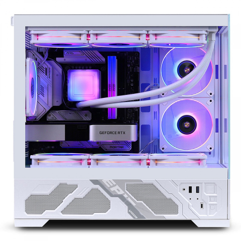 편의성도 세심하게 고려됐다. 상단, 측면, 하단에는 마그네틱 먼지 필터가 기본 제공돼 외부 이물질 유입을 차단하며, 탈부착이 용이해 관리와 청소가 간단하다. I/O 패널은 측면에 