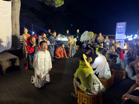 ‘저승차사와 제주 원도심 야간 유산투어’ 공연