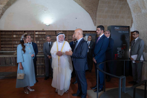 Sharjah Ruler opens Centre for Arabic Studies in Portugal (Photo: AETOSWire)