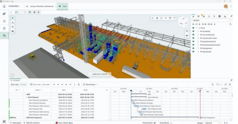 SYNCHRO+, part of Bentley Infrastructure Cloud, is a next-generation, AI-powered construction applic