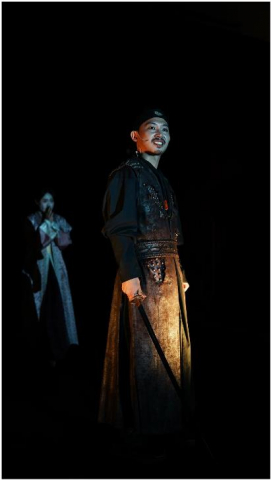 백제와의 전투를 준비하는 마루와 그를 바라보는 아라의 모습