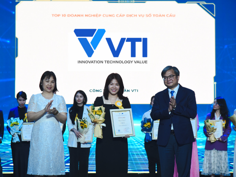 VTI 그룹이 ‘2025 베트남 Top 10 디지털 기술 기업’에 선정됐다