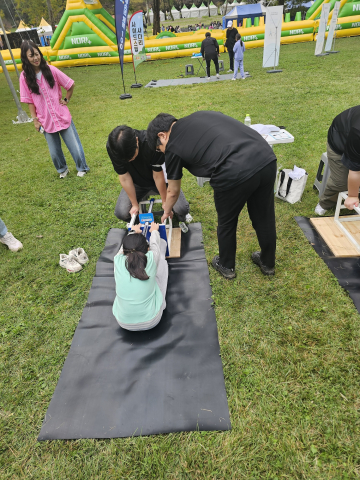 2025 서울청소년페스티벌 청소년 체력측정 100 체험