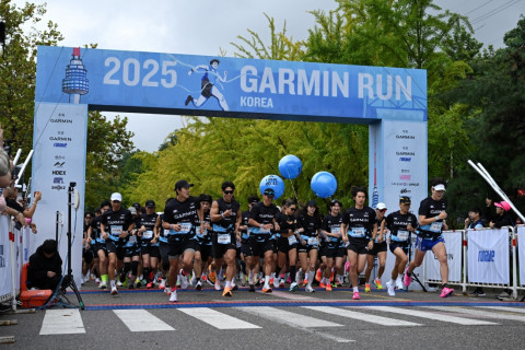 가민이 10월 18일 하남 미사리 경정공원에서 첫 ‘가민런 코리아(GARMIN RUN Korea)’를 성공적으로 개최했다
