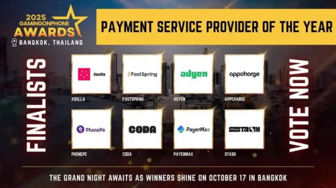 Xsolla Named “Payment Service Provider of the Year” at the 2025 GamingonPhone Awards