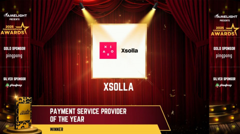 Graphic: Xsolla named Payment Service Provider of the Year