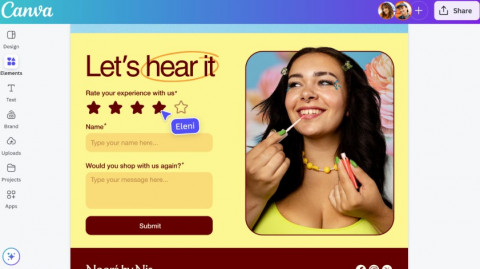 Collect data directly in Canva with beautiful, customizable forms that fit right into your designs.