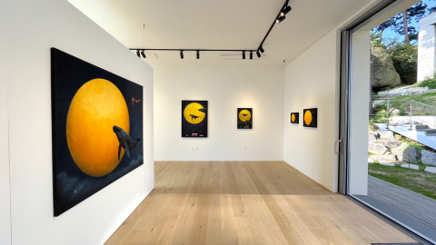 남재현 개인전 ‘The Living Nocturne’ 전시 전경