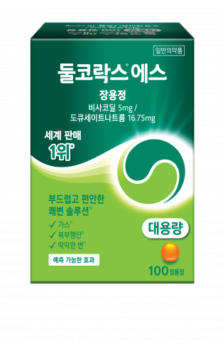 둘코락스 에스 100정