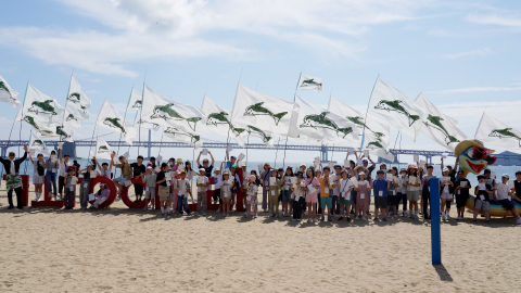 ‘윤호섭과 함께 그리는 그린 캔버스’ 행사 전경(제공=인디고 서원)