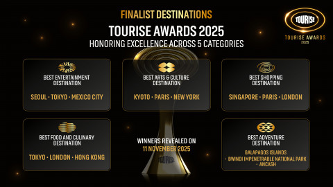 Celebrating Destination Excellence: TOURISE Unveils Finalists for the 2025 TOURISE Awards