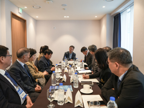 체외진단의료기기 업계 CEO 간담회가 진행되고 있다