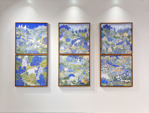 Janice Chae 작가의 ‘북한산의 환상’ 작품