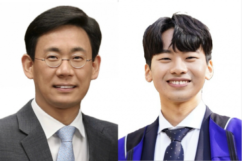 왼쪽부터 서울대학교 기계공학부 안성훈 교수(교신저자), 서울대학교 기계공학부 안세민 박사과정생(주저자)