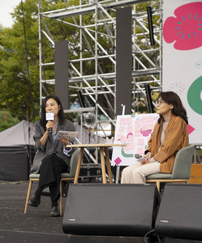 저널리스트 이화정과 영화감독 지혜원의 문화다양성 시네마토크 ‘안녕, 미누’