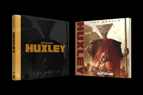 Deluxe and Hardcover editions of HUXLEY: The Oracle.