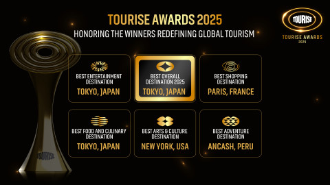 TOURISE Awards 2025: Tokyo, New York, Ancash and Paris Take Top Honors at Inaugural TOURISE Awards