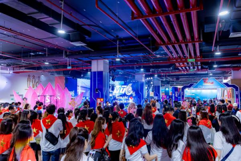 VTC의 사회·경제 성과 80주년 전시회 부스는 방문객 수천명의 시선을 사로 잡았다