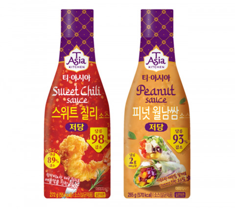 티아시아, 저당 디핑 소스 2종 출시