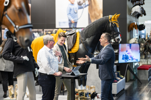 spoga+horse 2025 전시 현장