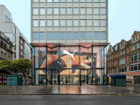 PUMA has opened the doors to its largest-ever European flagship store on Oxford Street in London, wh