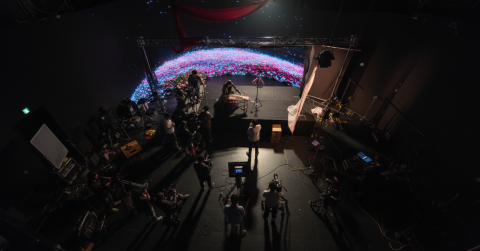 버추얼 프로덕션 현장