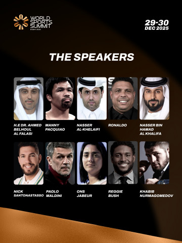 Dubai Brings Together Sport Stars and Legends, Leaders and Decision-Makers on the Largest Global Pla