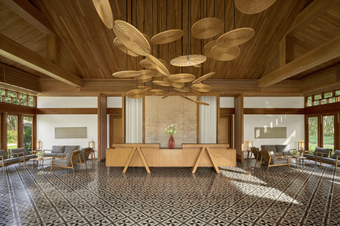 ‘레거시 메콩 껀터, 오토그래프 컬렉션’ 로비 전경