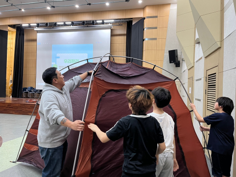 생활자립 프로그램 ‘우리끼리 캠핑가자’