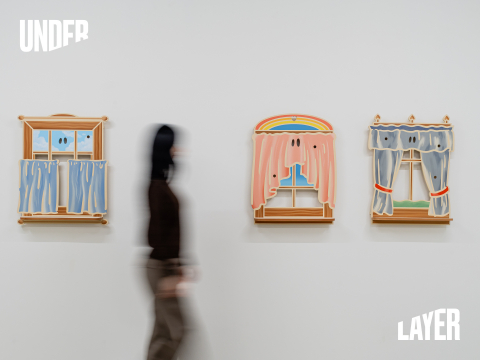 PS Under Layer 전시 전경