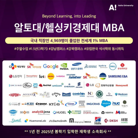 서울과학종합대학원대학교, 알토대 MBA 안내