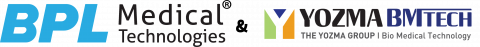 BPL 메디컬 테크놀로지 & 요즈마비엠텍 로고