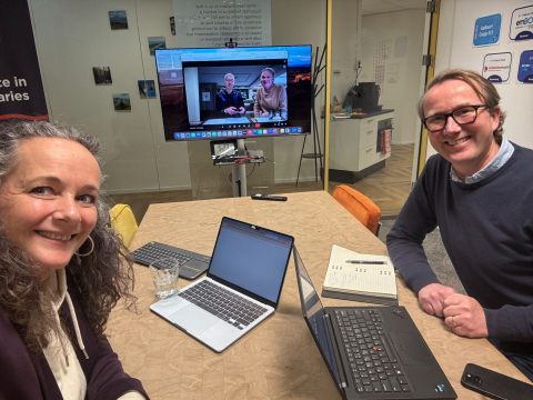 솔리드샌즈 Marianne Damstra 대표(왼쪽)와 Sjoerd van der Zwaan CPO가 글로벌 컴파일러 검증 분야 리더십 강화를 위한 미국 소재 Plum Hall 인