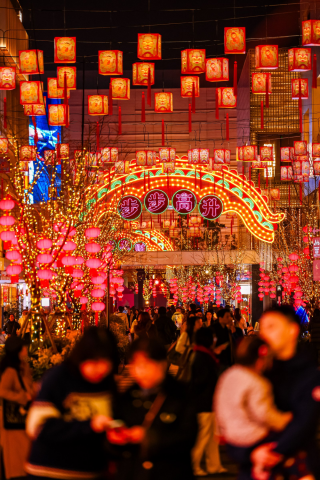 춘절 시즌 GATE M 드림 센터 전경