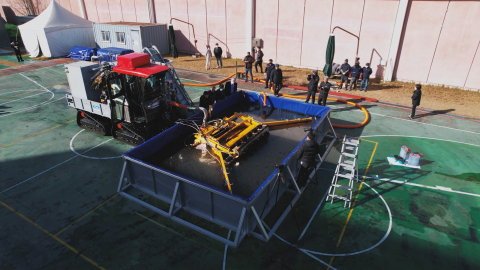 회수장비 시제품의 성능평가