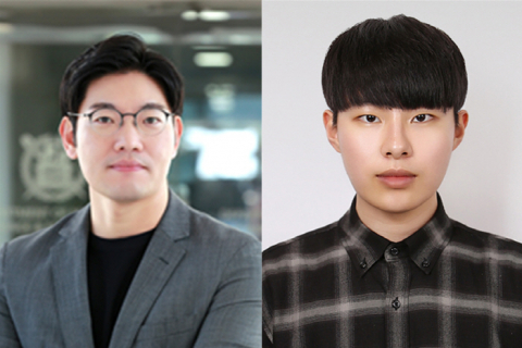 왼쪽부터 강기석 서울대학교 재료공학부 교수, 전영준 서울대학교 재료공학부 연구원
